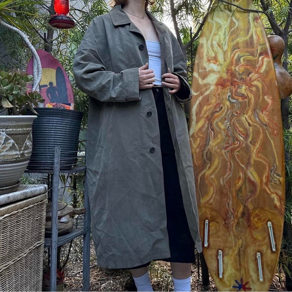 Classic Khaki Trench Coat for Women